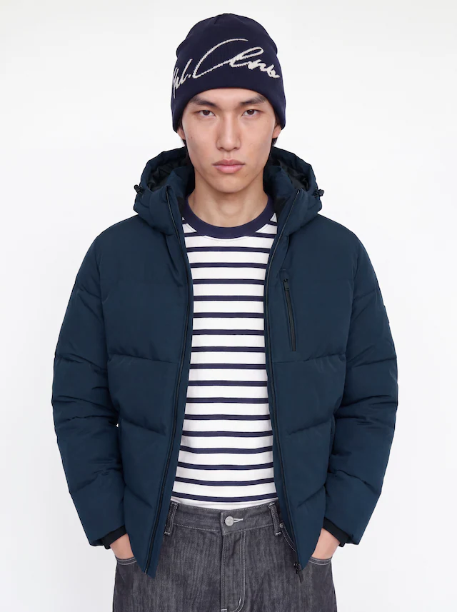 Jack & Jones Steppjacke »JJEBECKS PUFFER SN« mit Kapuze Kunstfaser, regular fit