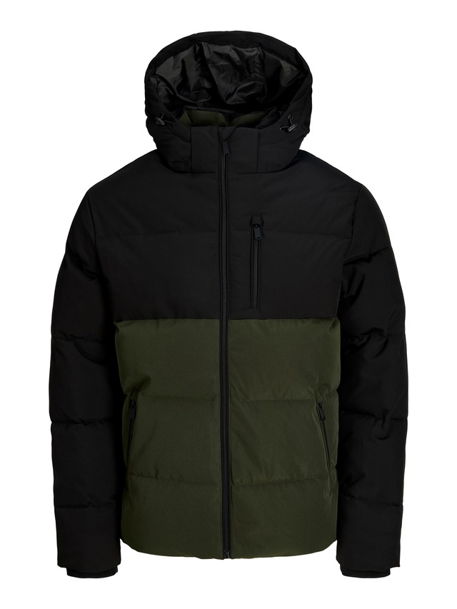 Jack & Jones Steppjacke »JJEBECKS PUFFER SN« mit Kapuze Kunstfaser, regular fit