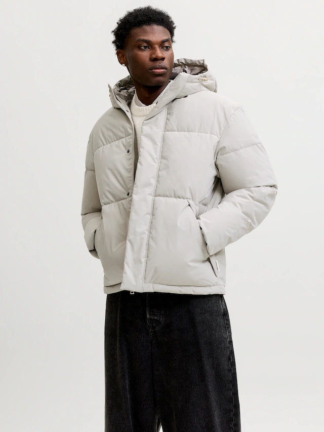 Jack & Jones Steppjacke »JJESOHO PUFFER HOOD AW26 SN« mit Kapuze Kunstfaser, regular fit