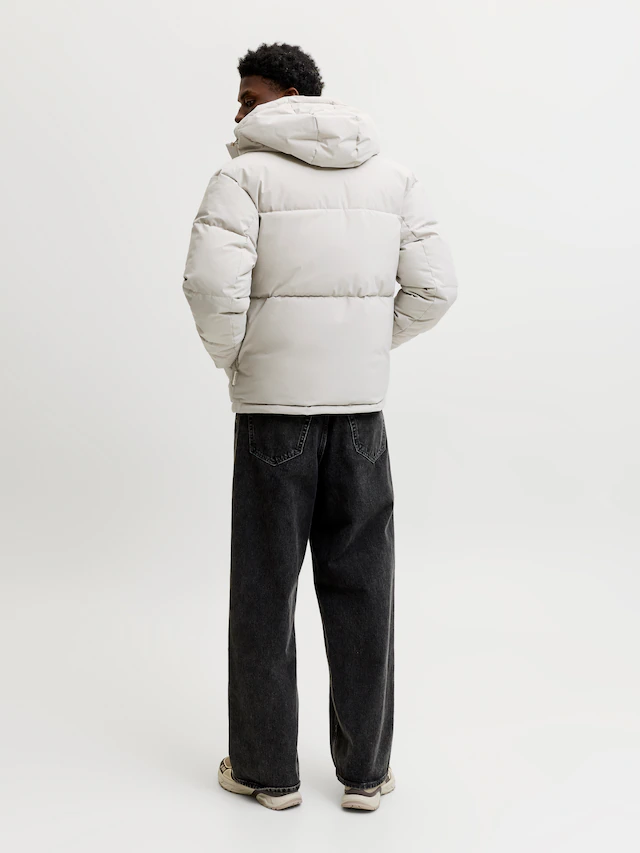 Jack & Jones Steppjacke »JJESOHO PUFFER HOOD AW26 SN« mit Kapuze Kunstfaser, regular fit