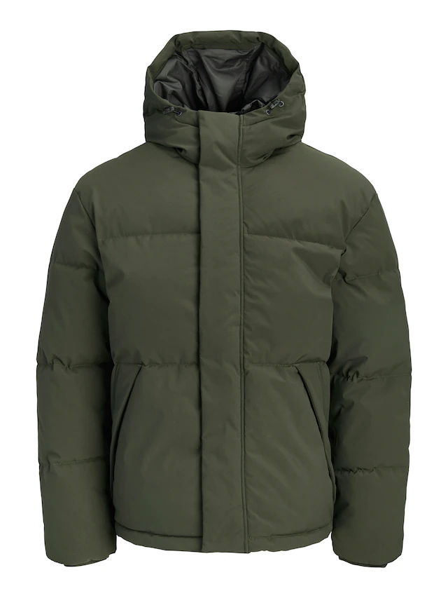 Jack & Jones Steppjacke »JJESOHO PUFFER HOOD AW26 SN« mit Kapuze Kunstfaser, regular fit