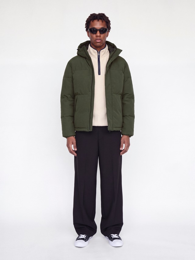 Jack & Jones Steppjacke »JJESOHO PUFFER HOOD AW26 SN« mit Kapuze Kunstfaser, regular fit