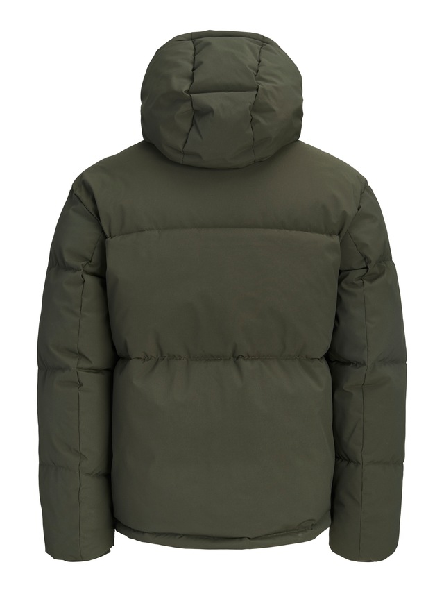 Jack & Jones Steppjacke »JJESOHO PUFFER HOOD AW26 SN« mit Kapuze Kunstfaser, regular fit