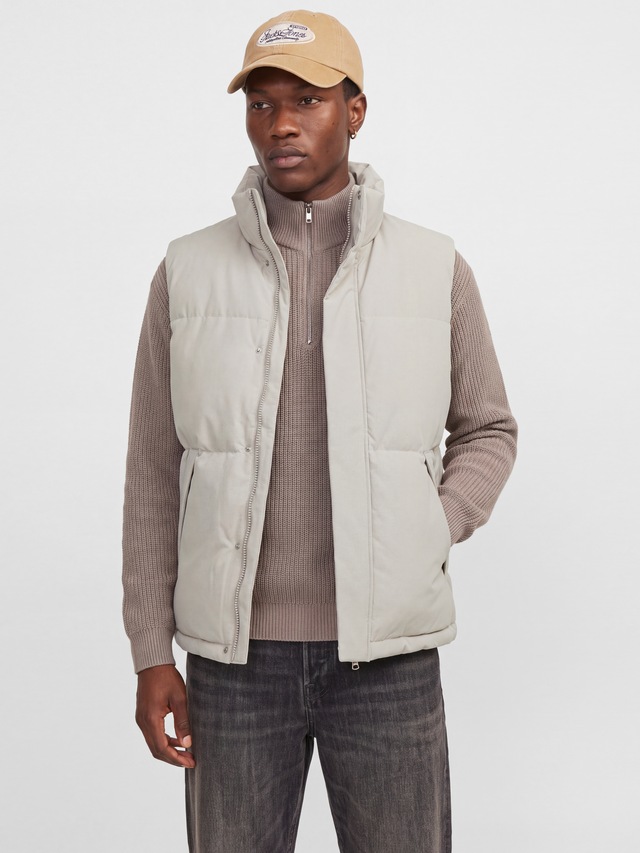 Jack & Jones Steppweste »JJESOHO BODYWARMER AW26 SN« Kunstfaser, mit Stehkragen