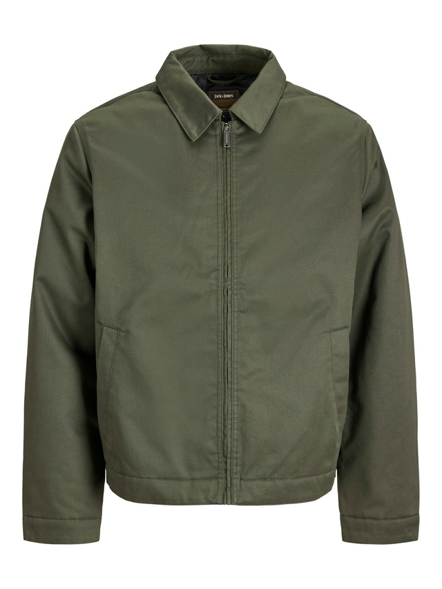 Jack & Jones Kurzjacke »JJECOLTON WORKER JACKET NOOS« Materialmix, regular fit