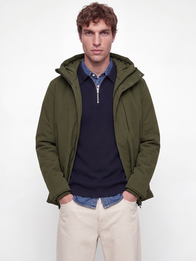 Jack & Jones Kurzjacke »JJEKEEN JACKET AW26 SN« mit Kapuze Kunstfaser, regular fit