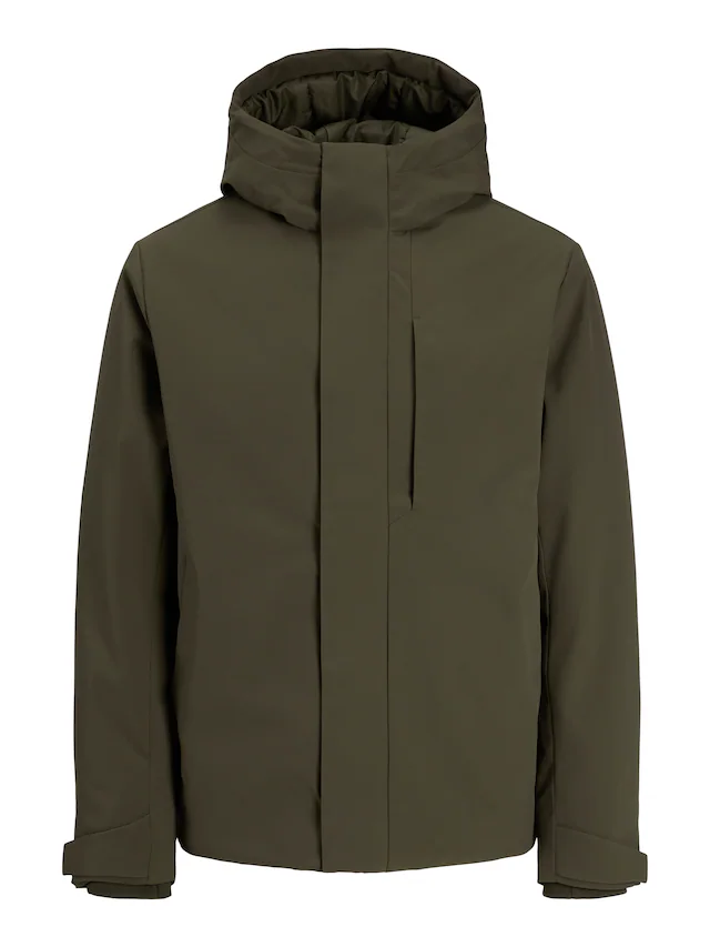 Jack & Jones Kurzjacke »JJEKEEN JACKET AW26 SN« mit Kapuze Kunstfaser, regular fit