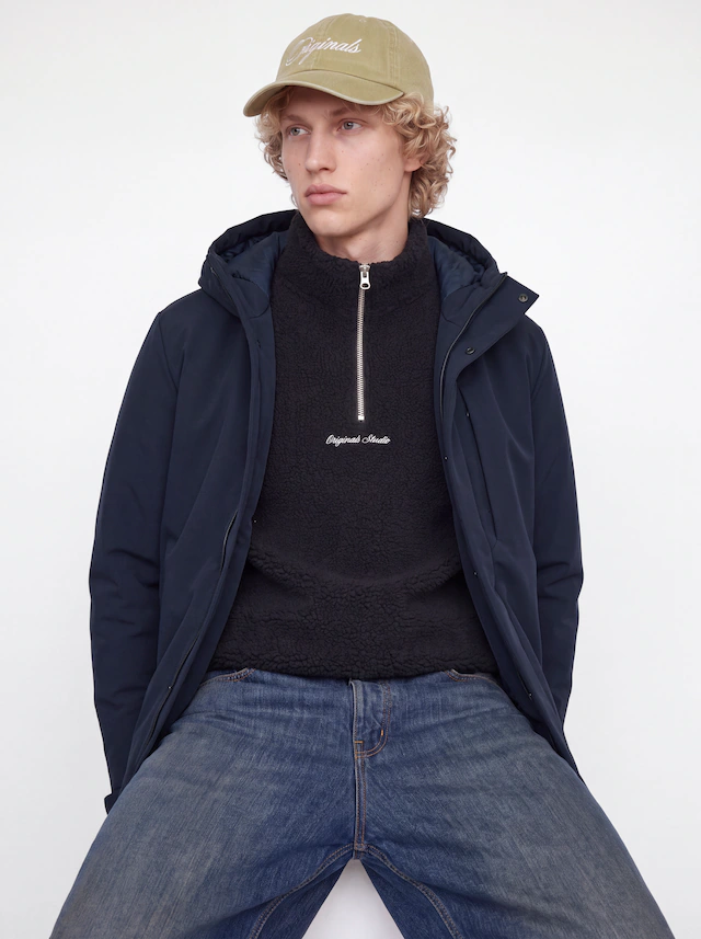Jack & Jones Kurzjacke »JJEKEEN JACKET AW26 SN« mit Kapuze Kunstfaser, regular fit