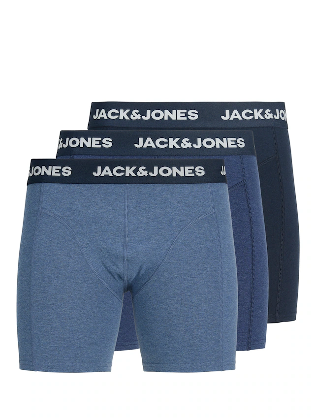 Jack & Jones Trunk »JACFAX TRUNKS 3 PACK NOOS« Packung, 3 Stk. Baumwollmischung,