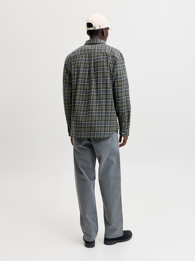 Jack & Jones Langarmhemd »JJEFIELD CHECK SHIRT LS SN« Baumwolle, normal geschnitten