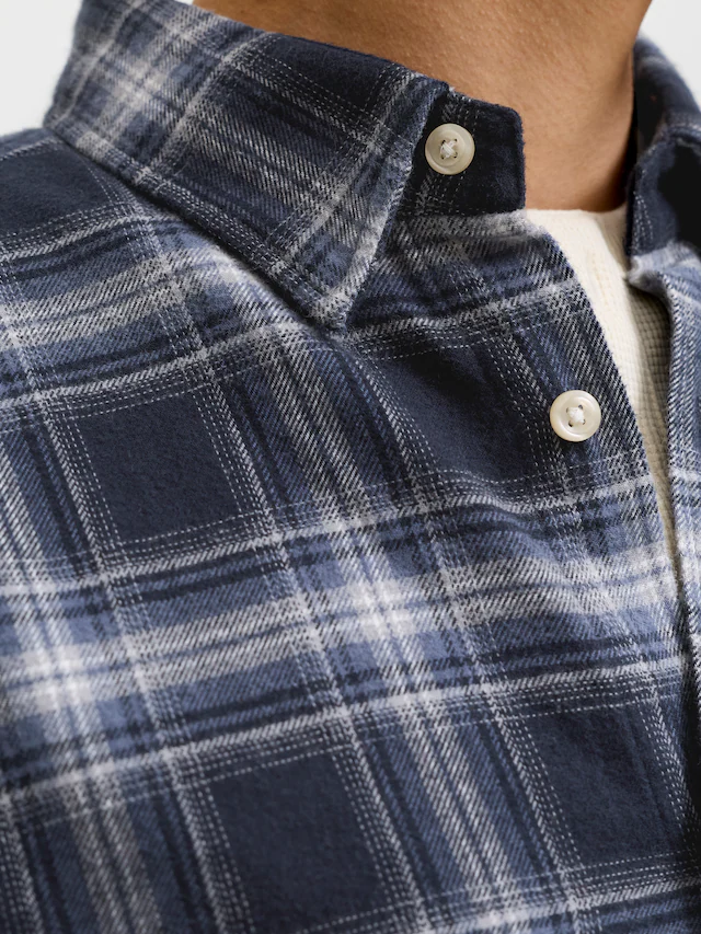 Jack & Jones Langarmhemd »JJEFIELD CHECK SHIRT LS SN« Baumwolle, normal geschnitten