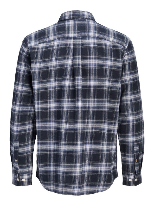 Jack & Jones Langarmhemd »JJEFIELD CHECK SHIRT LS SN« Baumwolle, normal geschnitten