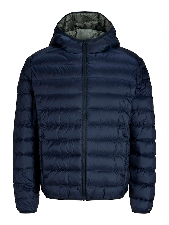 Jack & Jones Steppjacke »JJEBERG LIGHT DOWN PUFFER HOOD NOOS« mit Kapuze Kunstfaser, normal geschnitten