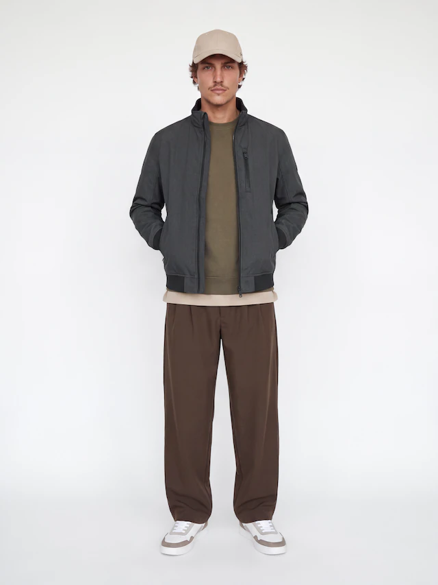 Jack & Jones Softshelljacke »JJELIAM SOFTSHELL BOMBER NOOS« Kunstfaser, regular fit