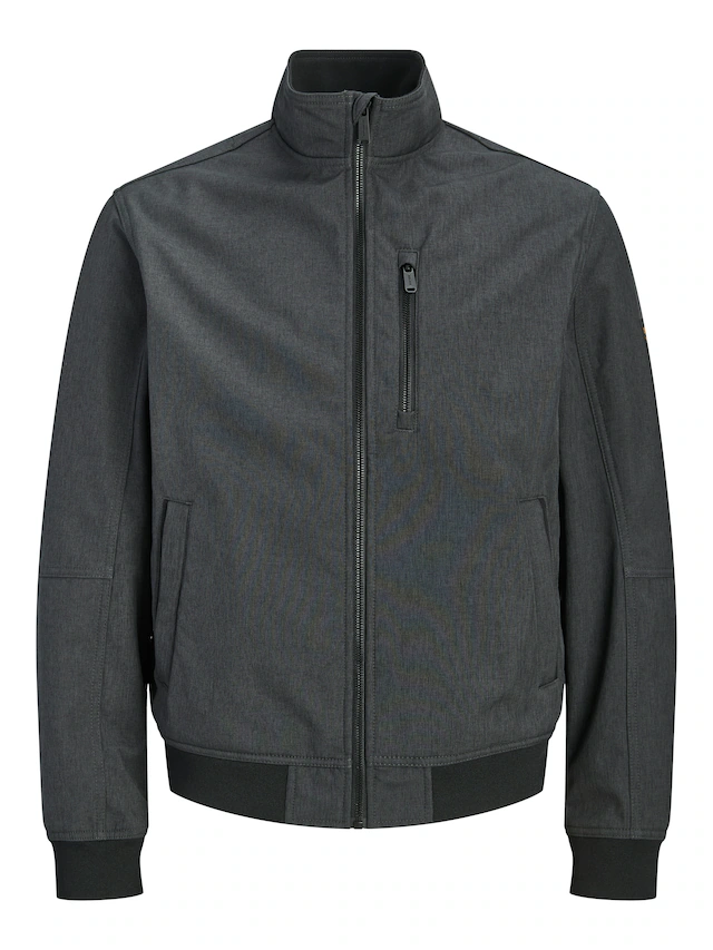 Jack & Jones Softshelljacke »JJELIAM SOFTSHELL BOMBER NOOS« Kunstfaser, regular fit