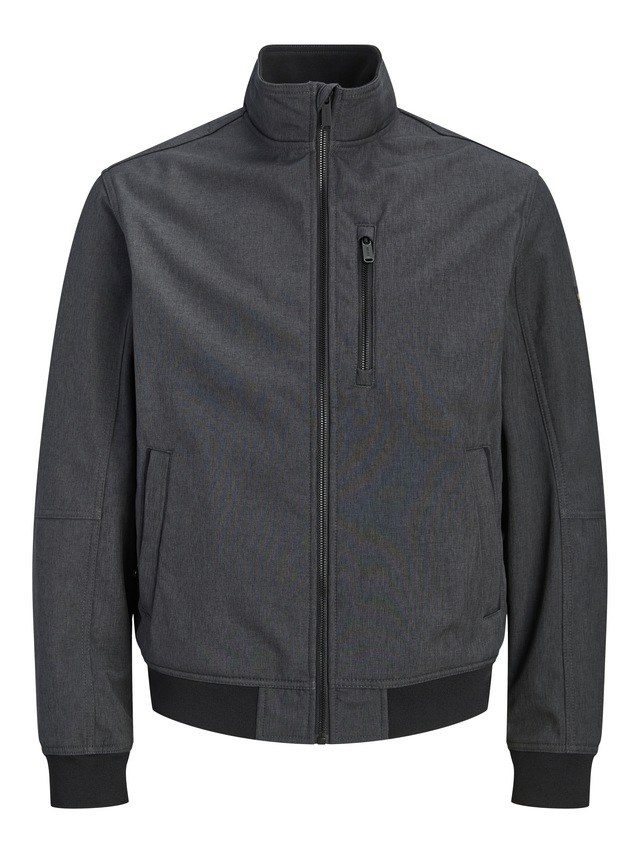 Jack & Jones Softshelljacke »JJELIAM SOFTSHELL BOMBER NOOS« Kunstfaser, regular fit