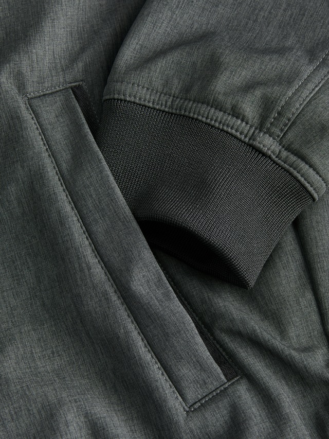 Jack & Jones Softshelljacke »JJELIAM SOFTSHELL BOMBER NOOS« Kunstfaser, regular fit