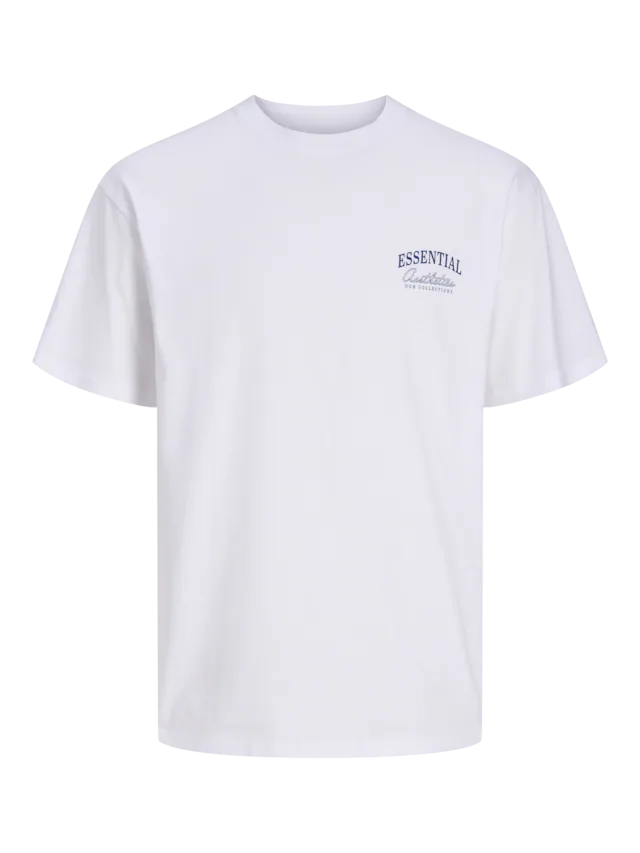 Jack & Jones Rundhalsshirt »JJEORGANIC RELAXED STUDIO TEE SS O-NECK« Baumwolle, relaxed fit Jack & Jones Rundhalsshirt »JJEORGANIC RELAXED STUDIO TEE SS O-NECK« Baumwolle, relaxed fit