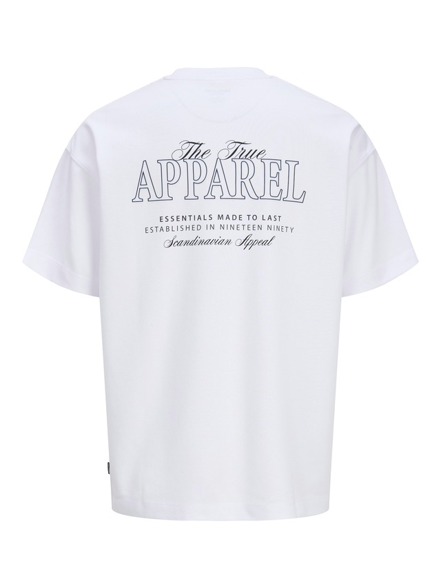 Jack & Jones T-Shirt »JJEBARRON STUDIO TEE SS O-NECK SN« Baumwollmischung, loose fit