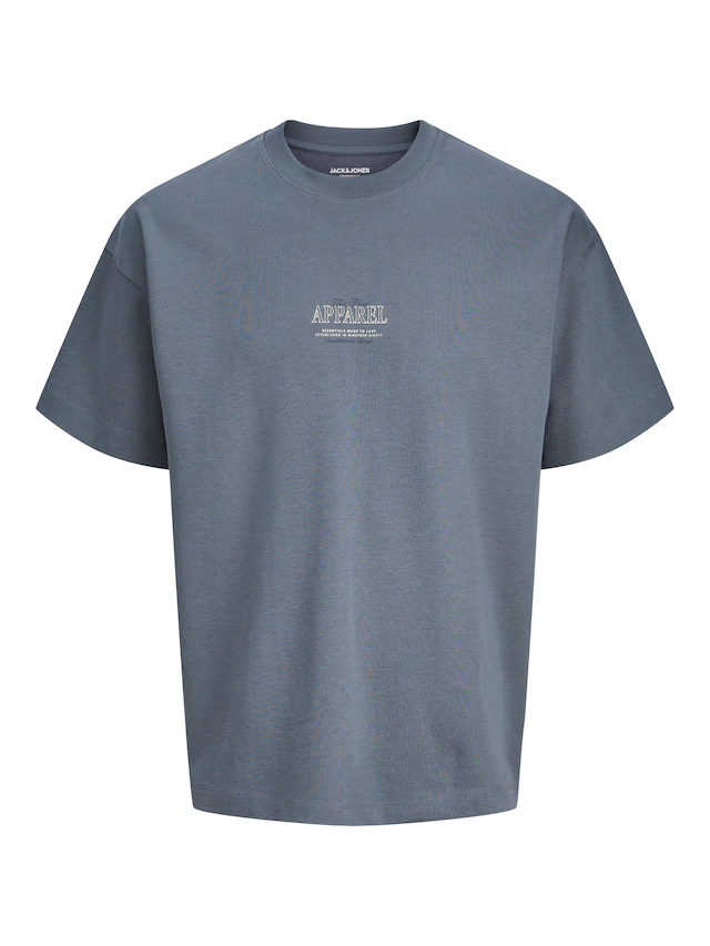 Jack & Jones T-Shirt »JJEBARRON STUDIO TEE SS O-NECK SN« Baumwollmischung, loose fit