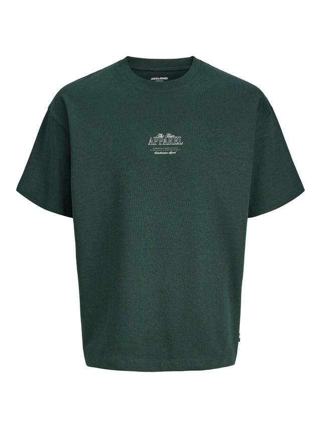 Jack & Jones T-Shirt »JJEBARRON STUDIO TEE SS O-NECK SN« Baumwollmischung, loose fit