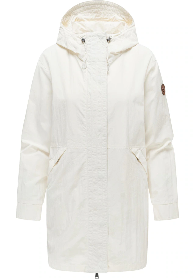 Ragwear Kurzmantel »Lamyja A« Leichter Oversize-Übergangsparka mit Kapuze