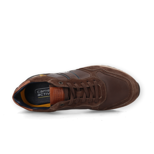 camel active Sneaker Schnürschuh, Halbschuh, Business-Sneaker mit Logoschriftzug