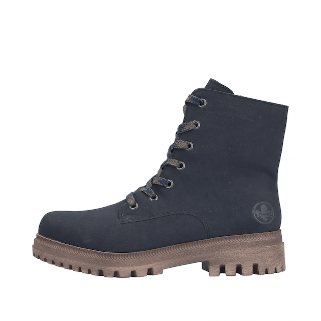 Rieker Winterboots Schnürboots, Schnürstiefelette mit zweckmäßigem Reißverschluss