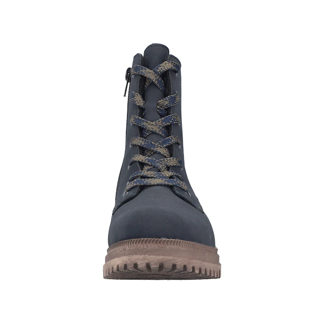 Rieker Winterboots Schnürboots, Schnürstiefelette mit zweckmäßigem Reißverschluss