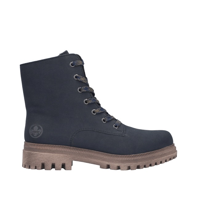 Rieker Winterboots Schnürboots, Schnürstiefelette mit zweckmäßigem Reißverschluss