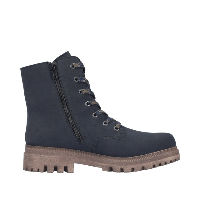 Rieker Winterboots Schnürboots, Schnürstiefelette mit zweckmäßigem Reißverschluss