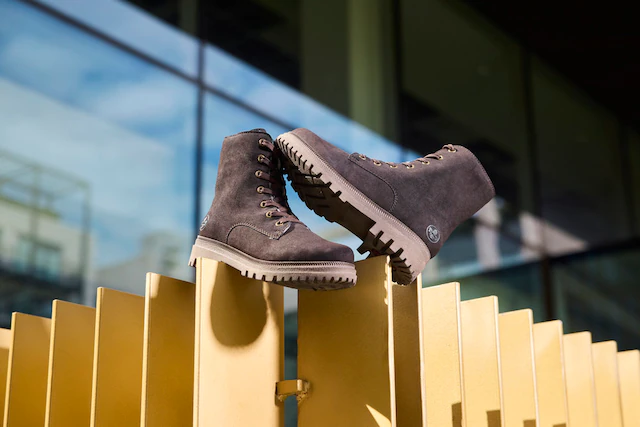 Rieker Winterboots Schnürboots, Schnürstiefelette mit zweckmäßigem Reißverschluss