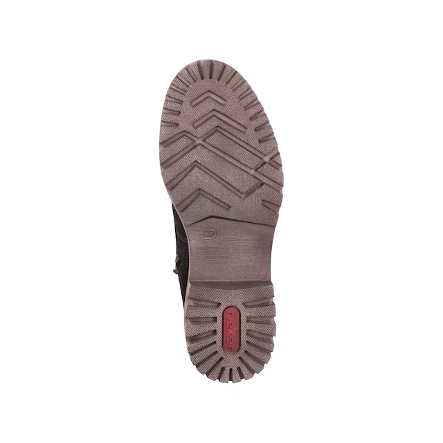 Rieker Winterboots Schnürboots, Schnürstiefelette mit zweckmäßigem Reißverschluss