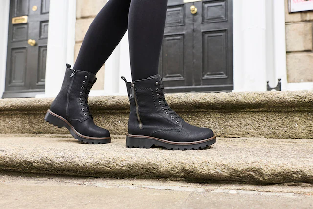 Rieker Winterboots Schnürboots, Schnürstiefelette, Winterstiefelette mit Warmfutter