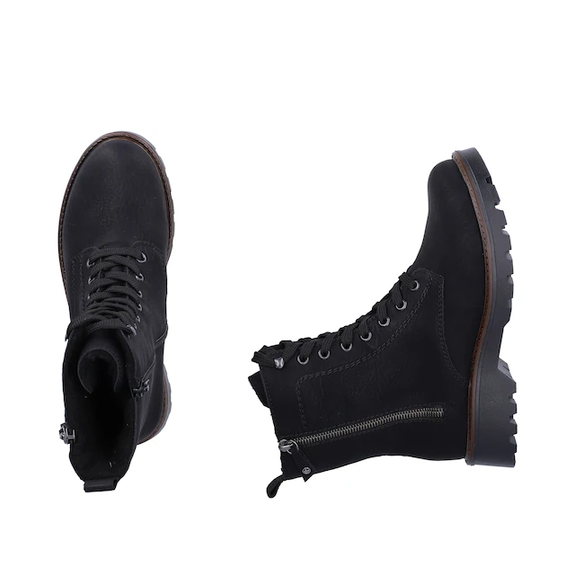 Rieker Winterboots Schnürboots, Schnürstiefelette, Winterstiefelette mit Warmfutter