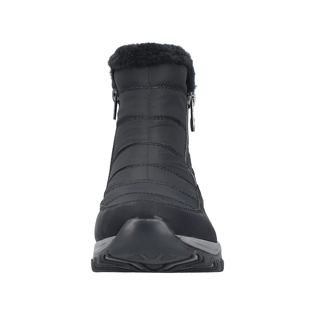 Rieker Winterboots Winterstiefelette, Snowboots mit Reißverschlüsse und Warmfutter