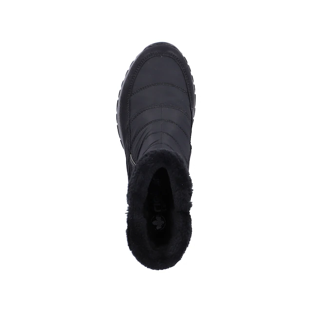 Rieker Winterboots Winterstiefelette, Snowboots mit Reißverschlüsse und Warmfutter
