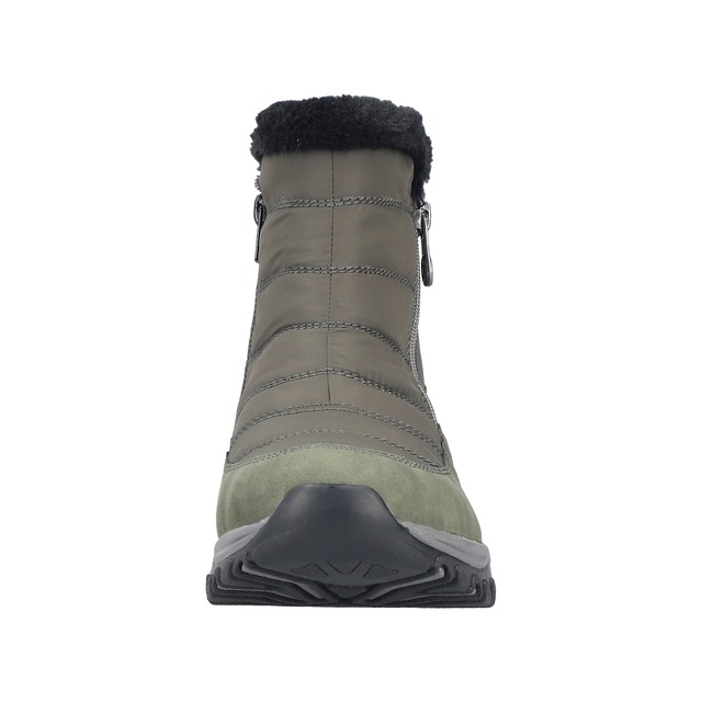 Rieker Winterboots Winterstiefelette, Snowboots mit Reißverschlüsse und Warmfutter