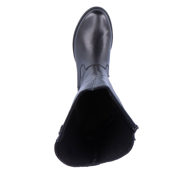 Rieker Stiefel Langschaftstiefel mit Stretch am Schaft, Blockabsatz