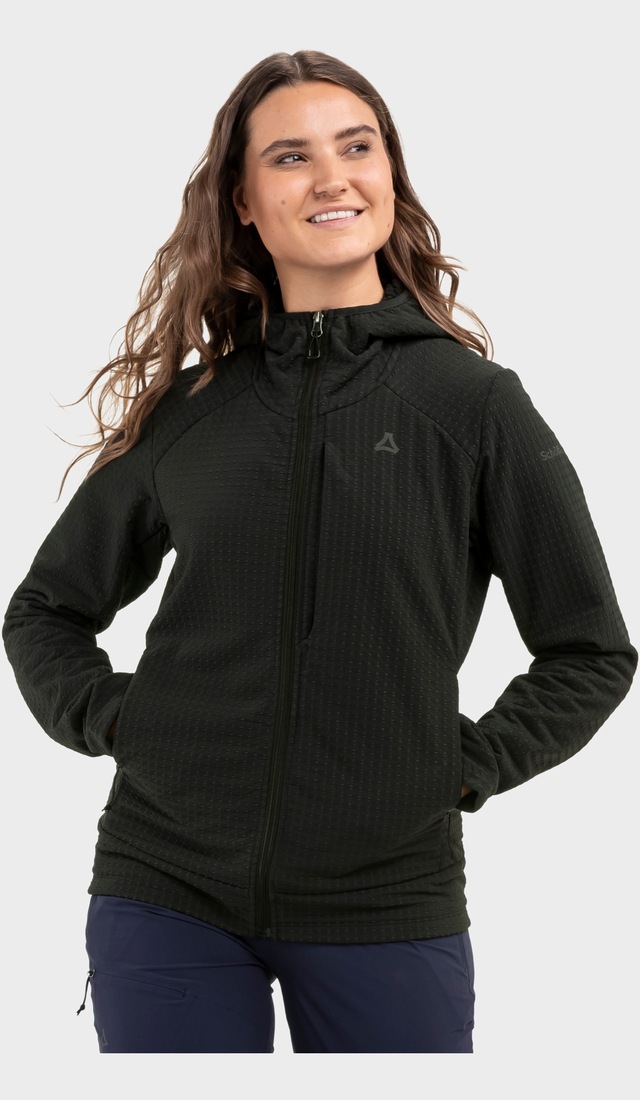 Schöffel Fleecejacke »Fleece Hoody Style Enixa WMN« mit Kapuze