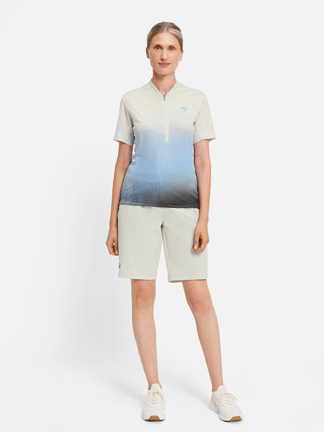 Ziener Radhose »NILSA-Z« elastisches Material, verstellbarter Bund, eingehängte Innenhose
