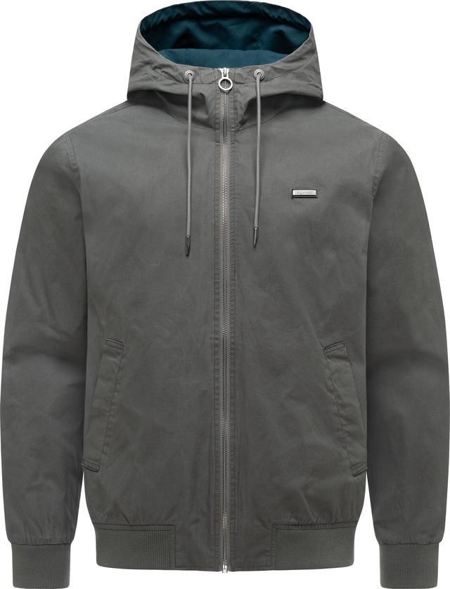 Ragwear Outdoorjacke »Stewie Vintage« mit Kapuze stylische Herren Übergangsjacke mit großer Kapuze
