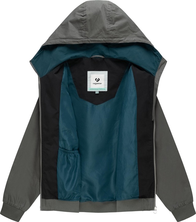 Ragwear Outdoorjacke »Stewie Vintage« mit Kapuze stylische Herren Übergangsjacke mit großer Kapuze