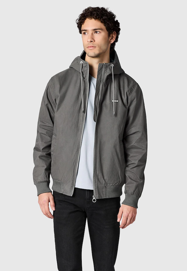 Ragwear Outdoorjacke »Stewie Vintage« mit Kapuze stylische Herren Übergangsjacke mit großer Kapuze