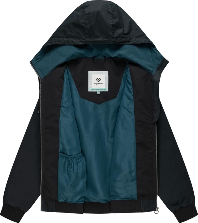 Ragwear Outdoorjacke »Stewie Vintage« mit Kapuze stylische Herren Übergangsjacke mit großer Kapuze