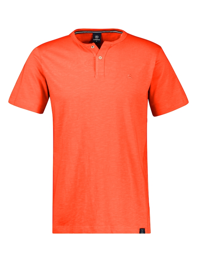 LERROS T-Shirt »T-Shirt mit Rundhalsausschnitt, grosse Größen« Herren T-Shirt Übergröße, 100% Baumwolle, Einfarbig, Kurzarm