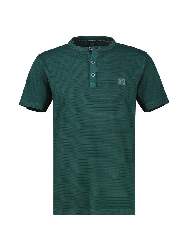 LERROS T-Shirt »T-Shirt in Fineliner-Optik, Rundhalsausschnitt«