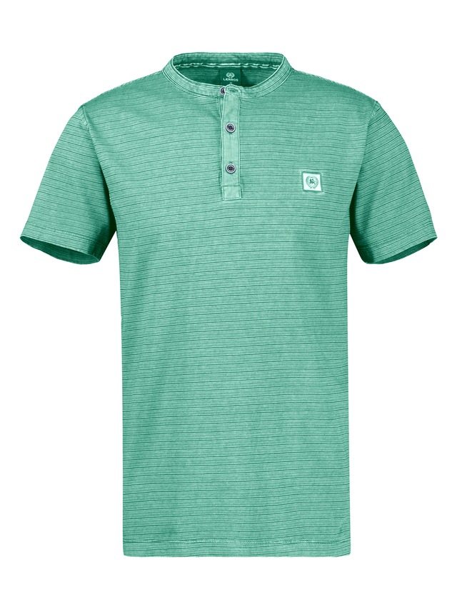 LERROS T-Shirt »T-Shirt in Fineliner-Optik, Rundhalsausschnitt«