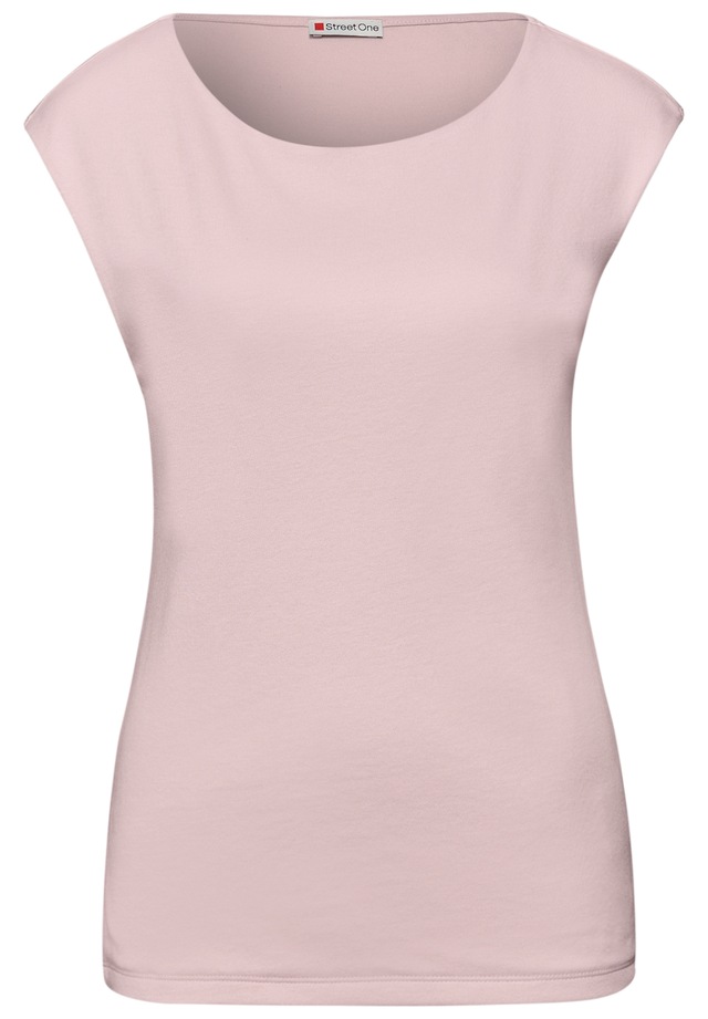 STREET ONE T-Shirt mit U-Boot-Ausschnitt