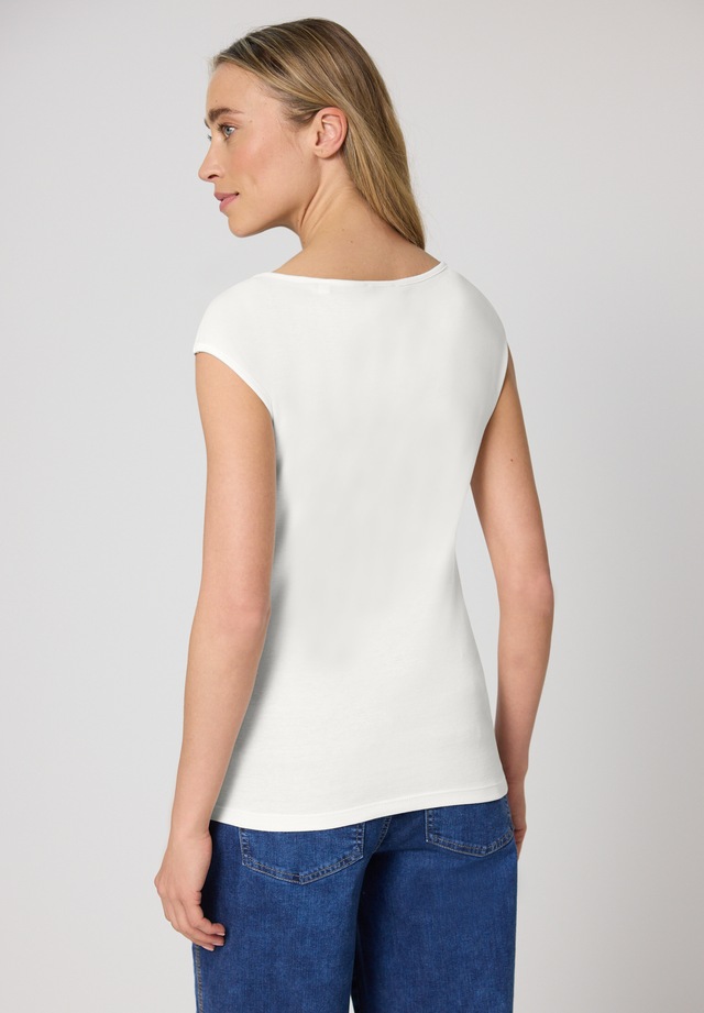 STREET ONE T-Shirt mit U-Boot-Ausschnitt